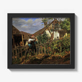 The Neighbors by Ferdinand Georg Waldmüller - thumbnail_1_bf_67447ab5faa684e1cf4ba724